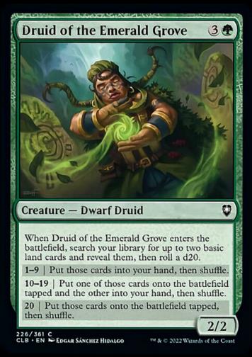 Druid of the Emerald Grove (Druidin des Smaragdhains)